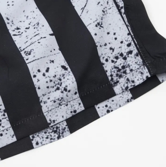 American Flag Graphic Lightweight Drawstring W/Pockets Shorts Sz Plus #M-94 - Picture 5 of 10